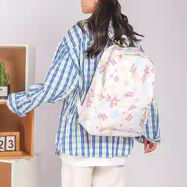 GEERDUN Backpack White