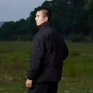 贵人鸟 宽松立领落肩面包棉服 男女同款