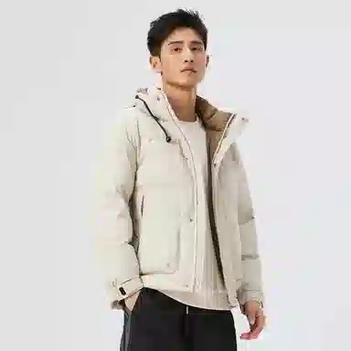 Guirenniao Warm Feather Series Hooded Down Jacket