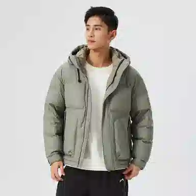 Guirenniao Warm Feather Series Hooded Down Jacket