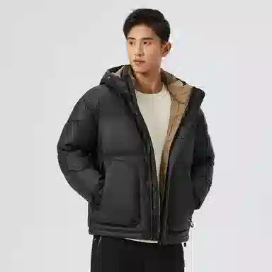 Guirenniao Warm Feather Series Hooded Down Jacket