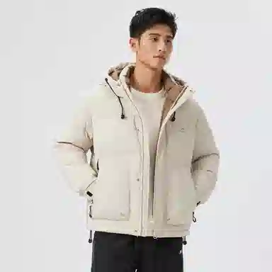 Guirenniao Warm Feather Series Hooded Down Jacket