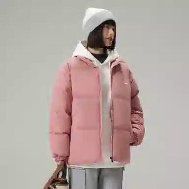 贵人鸟 宽松立领落肩面包棉服 男女同款