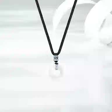 爱骊 龙鳞平安扣 编织绳新中式国潮大气简约 平安顺遂福气满满 小众高级转运日常百搭#好运 琉璃 吊坠 男女同款情侣款