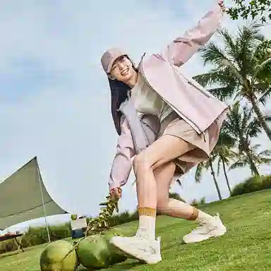 Xtep Feather Wing Softshell Jacket Ballet Pink