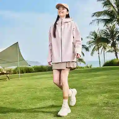 Xtep Feather Wing Softshell Jacket Ballet Pink