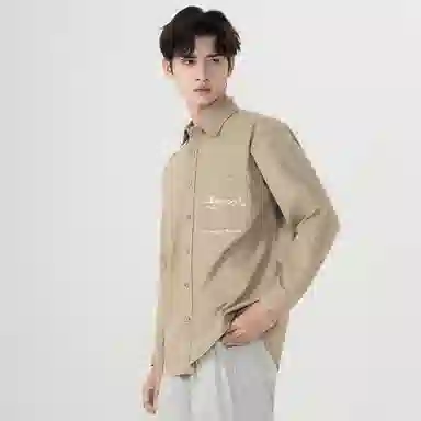 EPTISON Retro Loose Long Sleeve Shirt