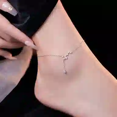 Boti S990 Silver Anklet