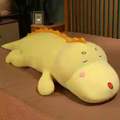钵提 恐龙鳄鱼靠枕 玩偶 毛绒公仔