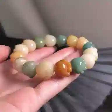 钵提 小清新雕刻猫咪文玩绕指柔饰品可爱炭烧多宝猫爪#好运 菩提根 手串 男女同款情侣款