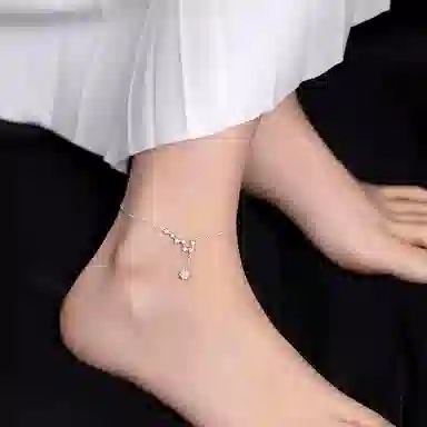 Boti S990 Silver Anklet