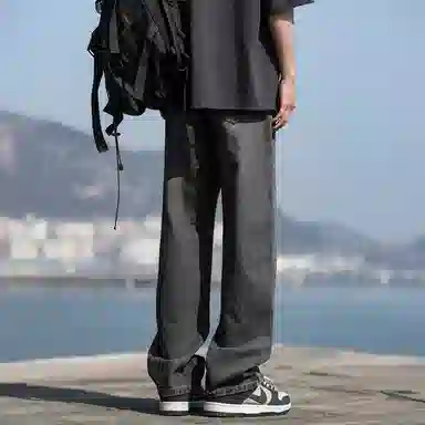 布客行 多风格融合垂坠感显高显瘦直筒长裤牛仔裤 男女同款