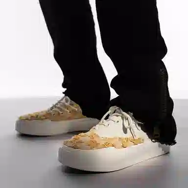 经典百搭 防滑耐磨增高 低帮 帆布鞋 男女同款