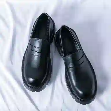 YIVELOVE Casual Leather Shoes Men