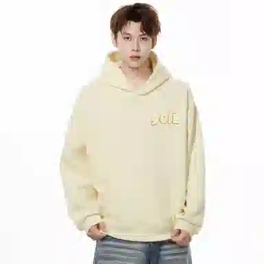 SOIEPLUS Retro Dog Logo Hoodie