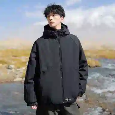 SOIEPLUS 90 White Duck Down Hoodie