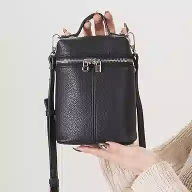 都宝路 简约百搭盒子包春夏出勤约会 合成革 手提包 常规 女款 多色