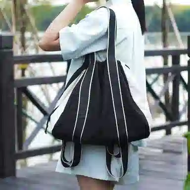 都宝路 美拉德拼色多功能 织物 手提包 女款 多色