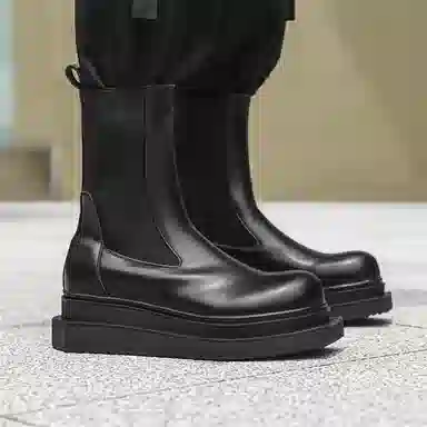 Jianxiu Chelsea Boots Black