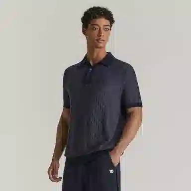 Wilson 25 LAYAYETTE HERRINGBONE CLUB SPORTS Polo