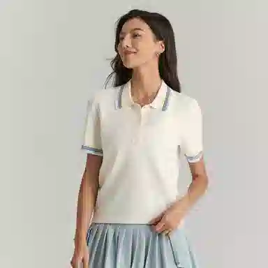 Wilson SS25 TENNIS Addison Knit POLO