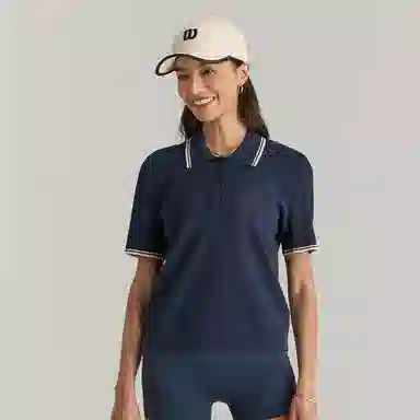 Wilson SS25 TENNIS Addison Knit POLO