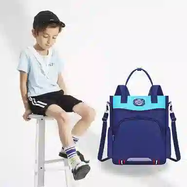 芭菲尼 防泼水耐磨耐脏大容量 牛津布 补习袋 常规 儿童款