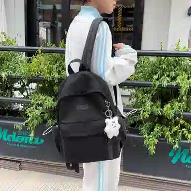 芭菲尼 百搭时尚 尼龙 双肩包 女款 多色