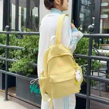 芭菲尼 百搭时尚 尼龙 双肩包 女款 多色