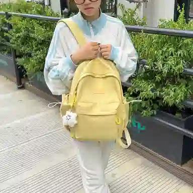 芭菲尼 百搭时尚 尼龙 双肩包 女款 多色