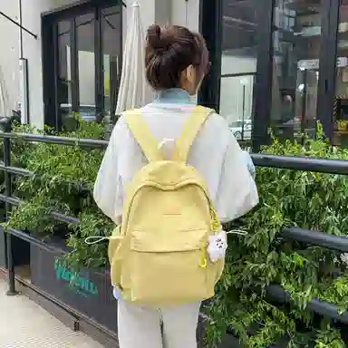 芭菲尼 百搭时尚 尼龙 双肩包 女款 多色