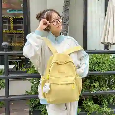 芭菲尼 百搭时尚 尼龙 双肩包 女款 多色