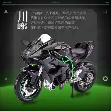 Maisto x Kawasaki 112 H2R Ninja
