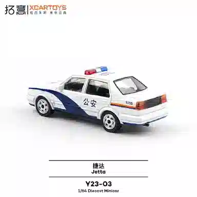 拓意 大众捷达 合金汽车 成品模型