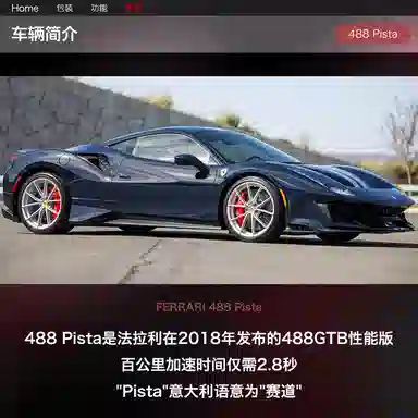 124 SF90 488Pista Roma SP1 458 F12TDF