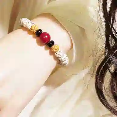 喜宝春花 喜乐国风小众新中式复古新中式百搭福禄吉祥时尚百搭好运 星月菩提 手串 男女同款情侣款