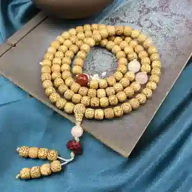 喜宝春花 莲花 诸事喜乐国风小众新中式复古新中式百搭福禄吉祥时尚百搭好运 星月菩提 手串 男女同款情侣款