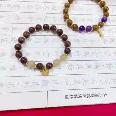【福庙流通处】 喜宝春花 事事顺心平安喜乐安神静心有助睡眠 小众复古轻奢古风国风民族风#好运 合香珠 手串 男女同款情侣款