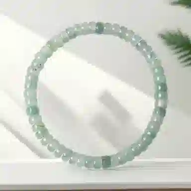 喜宝春花 飘绿桶珠 诸事喜乐国风小众新中式复古新中式百搭福禄吉祥时尚百搭好运 非洲翠 手串 男女同款情侣款