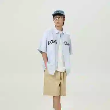 ARCANEFUNK Retro Letter Print Shirt