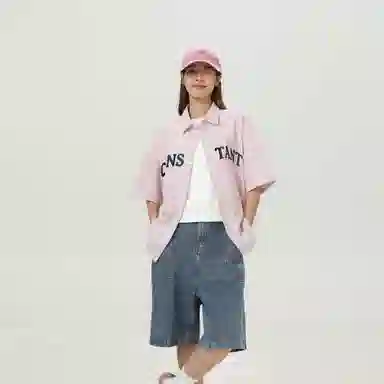 ARCANEFUNK Retro Letter Print Shirt