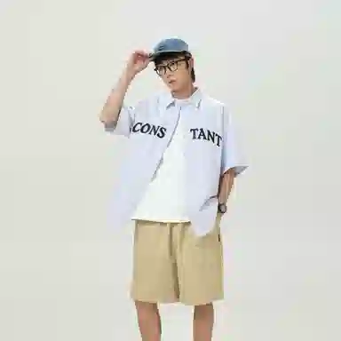 ARCANEFUNK Retro Letter Print Shirt