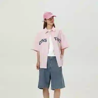 ARCANEFUNK Retro Letter Print Shirt