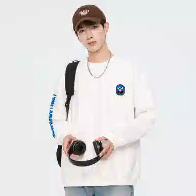 Sesame Street Logo Fleece Pullover Sweatshirt