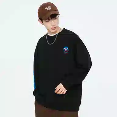 Sesame Street Logo Fleece Pullover Sweatshirt