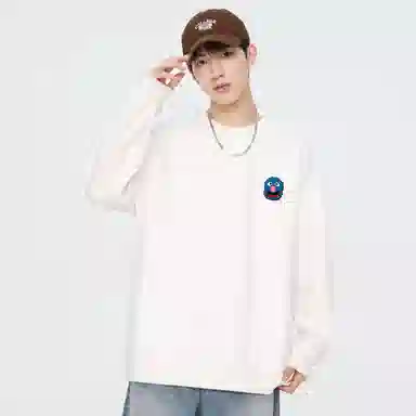 Sesame Street Logo Fleece Pullover Sweatshirt