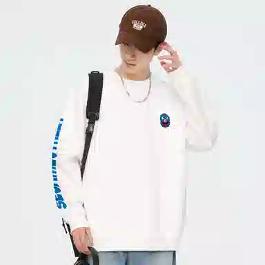 Sesame Street Logo Fleece Pullover Sweatshirt