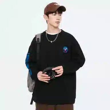 Sesame Street Logo Fleece Pullover Sweatshirt