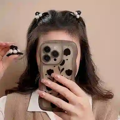 左欧 复古珍珠小抓夹高级感刘海夹小号鲨鱼夹子 发夹 女款