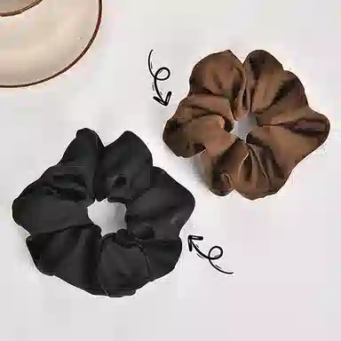 左欧 大肠发圈韩国进口高级感头花发饰网红气质丸子头扎头绳头饰女 发绳 女款